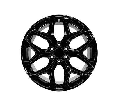 24x10 Gloss black - Fits Chevrolete Silverado 1500,  Tahoe, Suburban, Avalanche, Express Van 1500 GMC Sierra K1500, Safari, Savanna Van, Yukon, Denali Cadillac Escalade