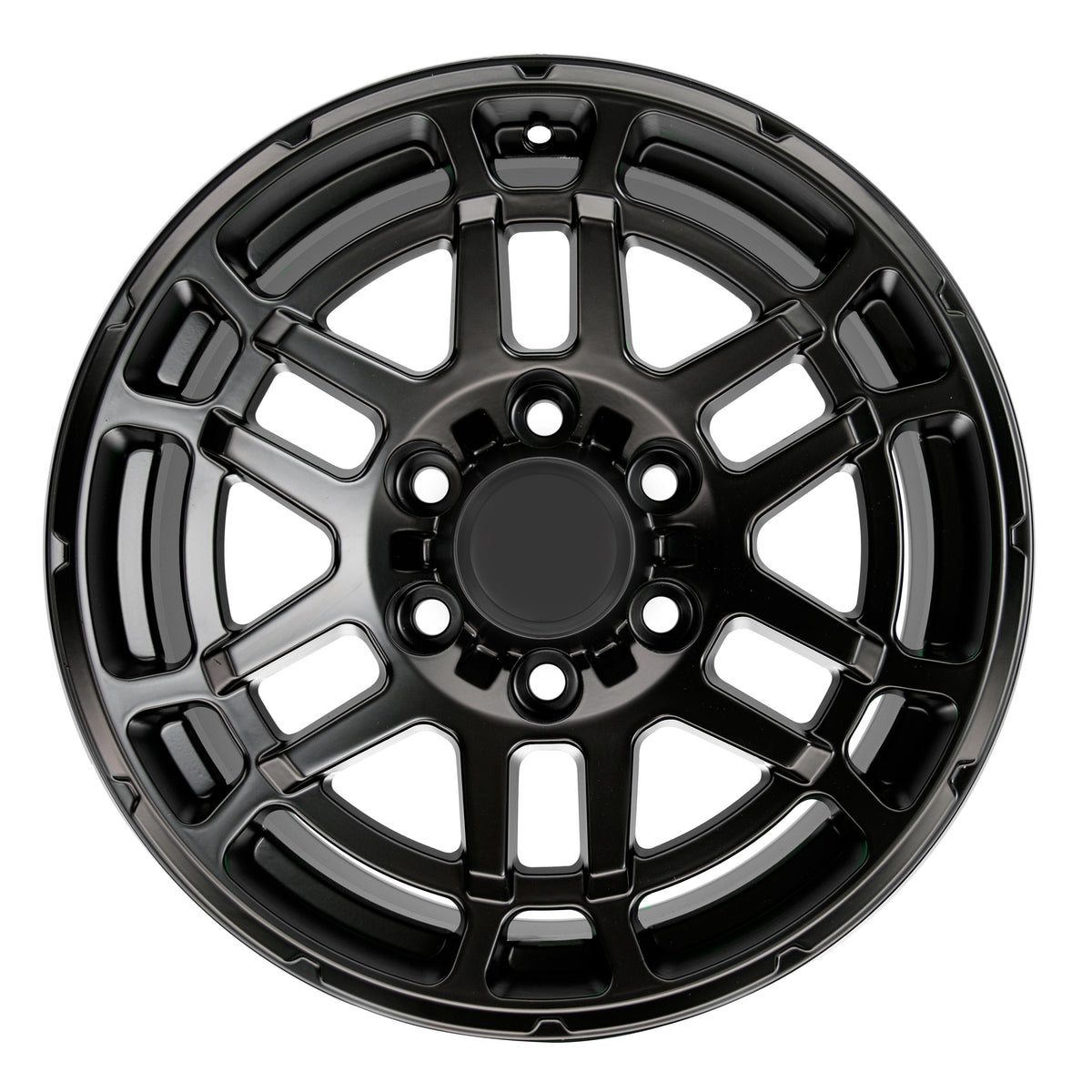 17X8.0 Matte Black Pro Wheels - Fits Toyota TRD Tacoma, 4Runner, FJ Cruiser, Sequoia, Tundra, Lexus GX460/GX470