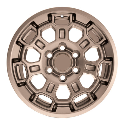 17X8.0 Matte Black Pro Wheels - Fits Toyota TRD Tacoma, 4Runner, FJ Cruiser, Sequoia, Tundra, Lexus LX600/GX550