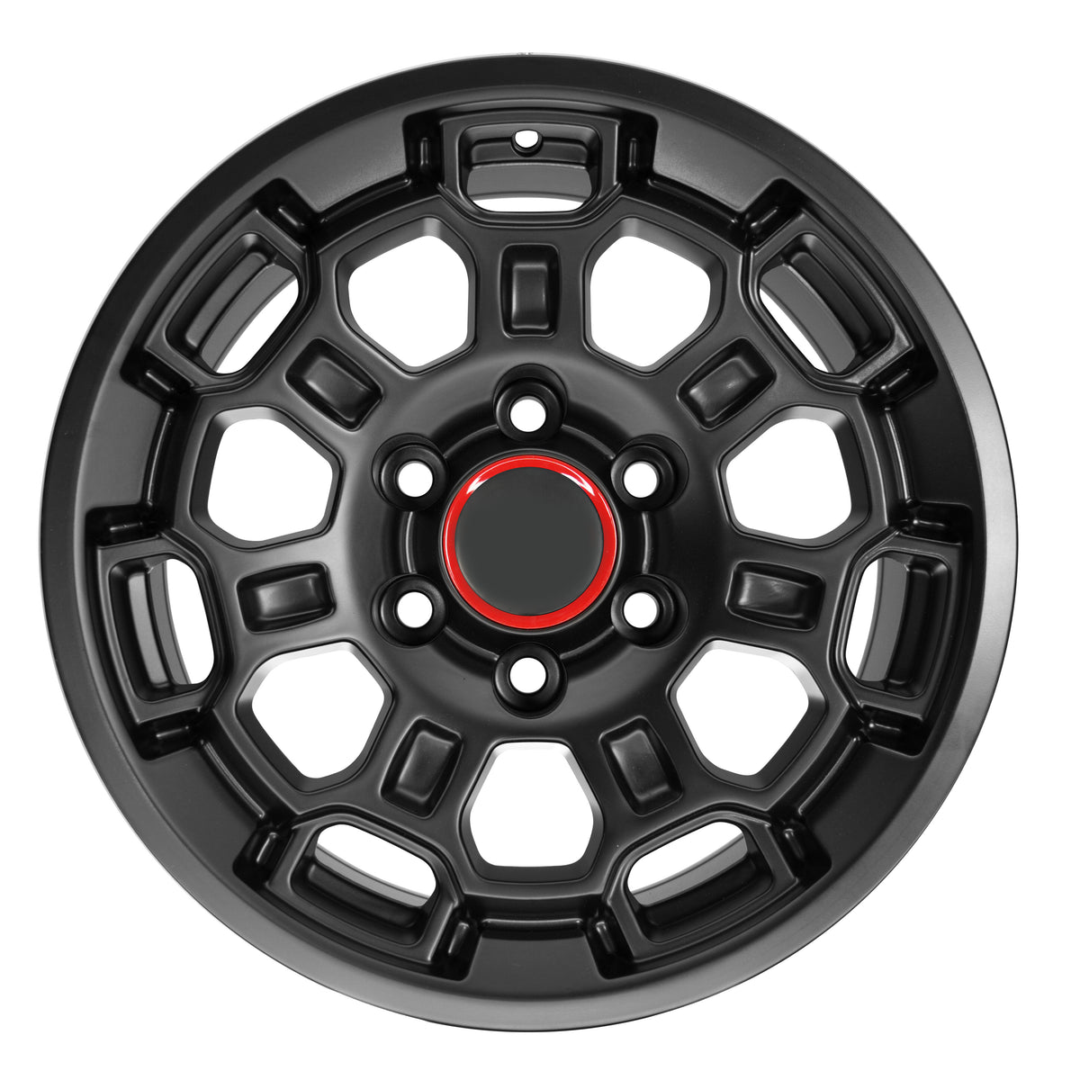 18X9.0 Matte Black - Fits Toyota TRD Tacoma, 4Runner, FJ Cruiser, Sequoia, Tundra, Lexus LX600/GX550