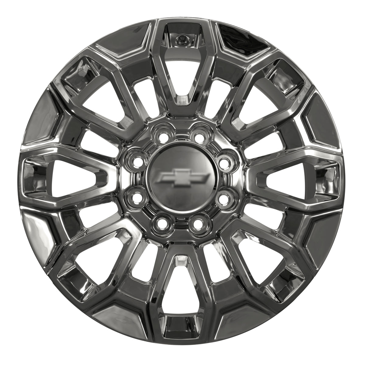 22X8.5 Gloss Black Wheels - Fits Chevrolet Rims 2500 3500  Silverado HD