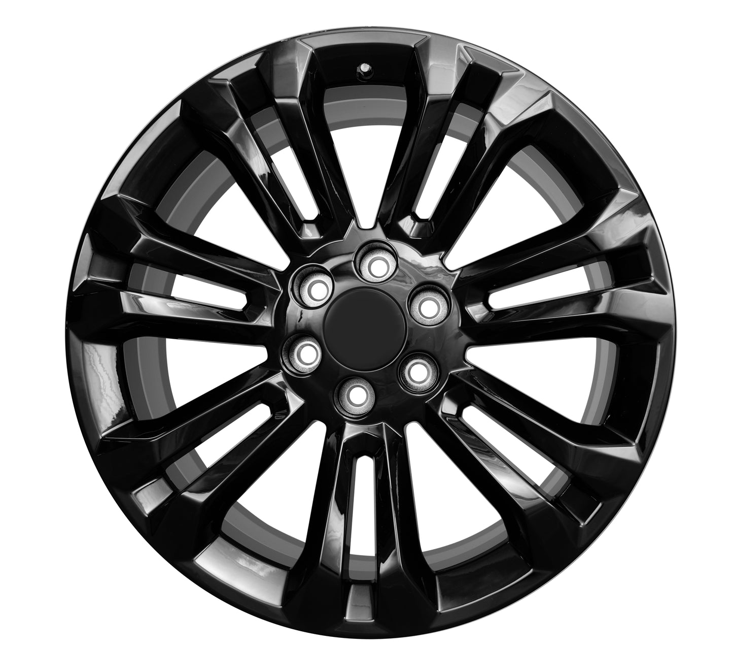 24x10 Chrome - Fits Chevrolete Silverado 1500,  Tahoe, Suburban, Avalanche, Express Van 1500 GMC Sierra K1500, Safari, Savanna Van, Yukon, Denali Cadillac Escalade