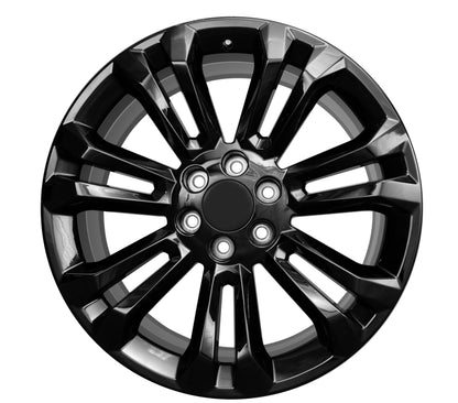 24x10 Chrome - Fits Chevrolete Silverado 1500,  Tahoe, Suburban, Avalanche, Express Van 1500 GMC Sierra K1500, Safari, Savanna Van, Yukon, Denali Cadillac Escalade