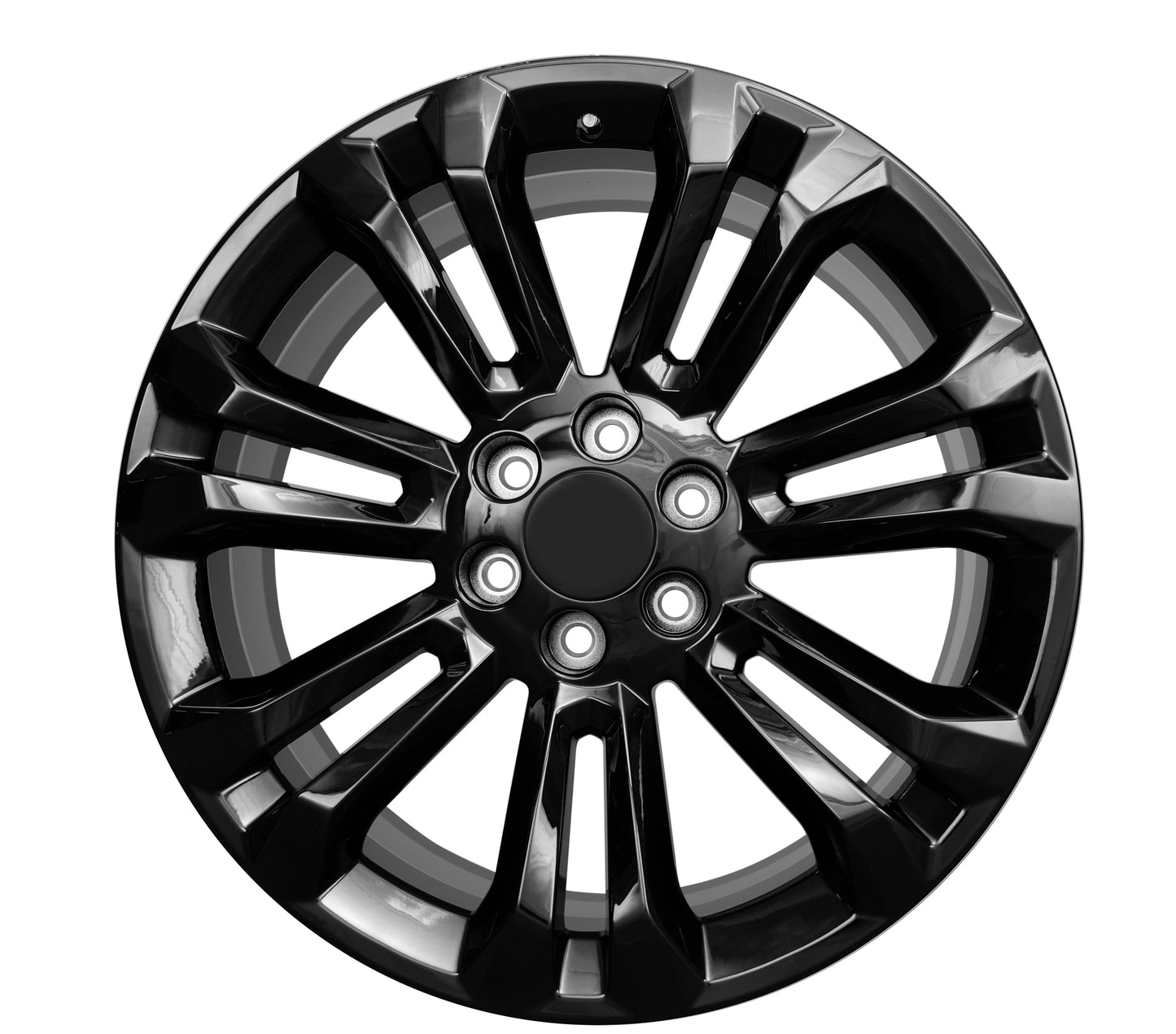 22x9.0 Chrome - Fits Chevrolete Silverado 1500,  Tahoe, Suburban, Avalanche, Express Van 1500 GMC Sierra K1500, Safari, Savanna Van, Yukon, Denali Cadillac Escalade