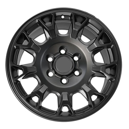 17X8.0 Matt Black Pro Wheels - Fits Toyota TRD Tacoma, 4Runner, FJ Cruiser, Sequoia, Tundra, Lexus GX460/GX470