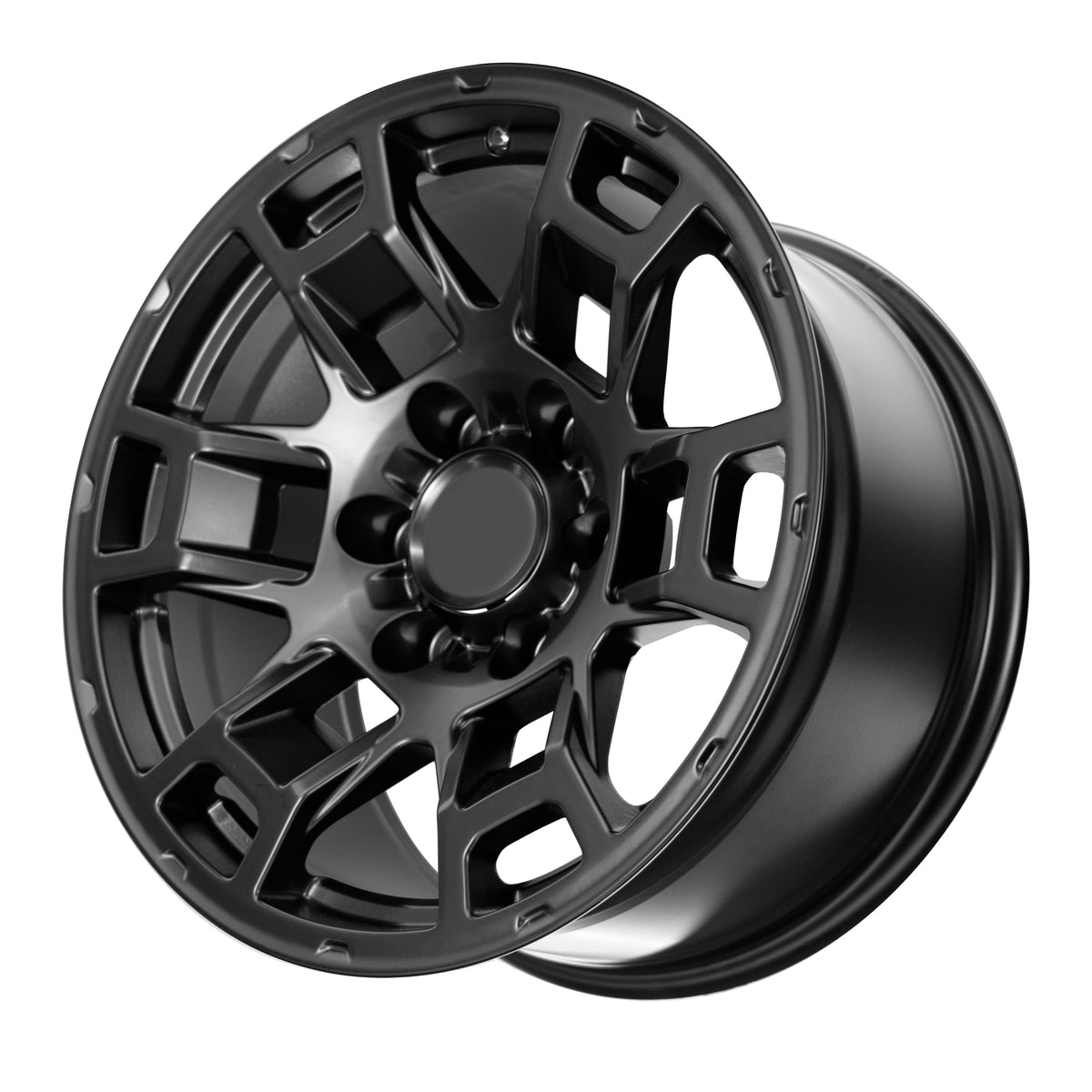 17X9 Matt Black - Fits Toyota TRD Tacoma, 4Runner, FJ Cruiser, Sequoia, Tundra, Lexus GX460/GX470