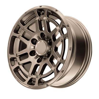 17X8.0 Matte Black Pro Wheels - Fits Toyota TRD Tacoma, 4Runner, FJ Cruiser, Sequoia, Tundra, Lexus GX460/GX470