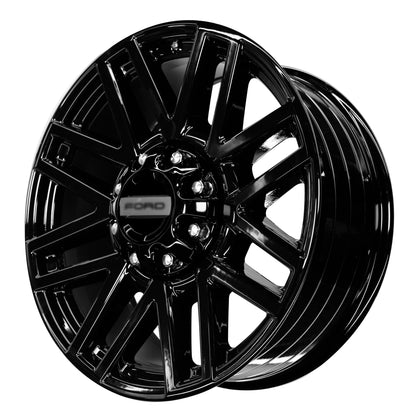 22x9.0 Chrome/Gloss Black - Fits Ford F250 F350